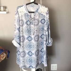 Casual shirt dress